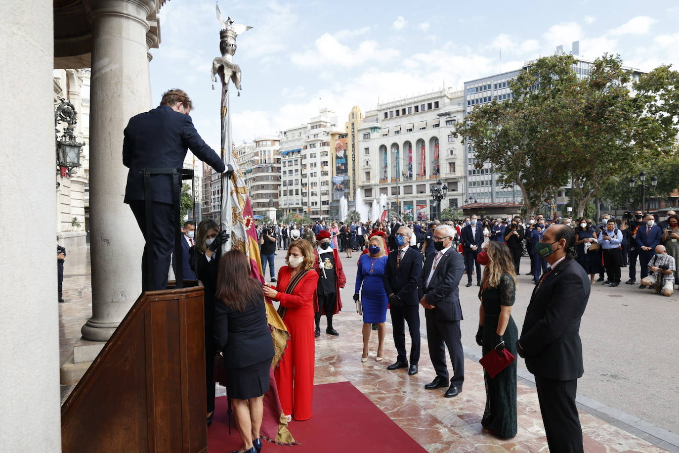 Fotos: Procesión cívica de Valencia por el 9 d&#039;Octubre de 2021