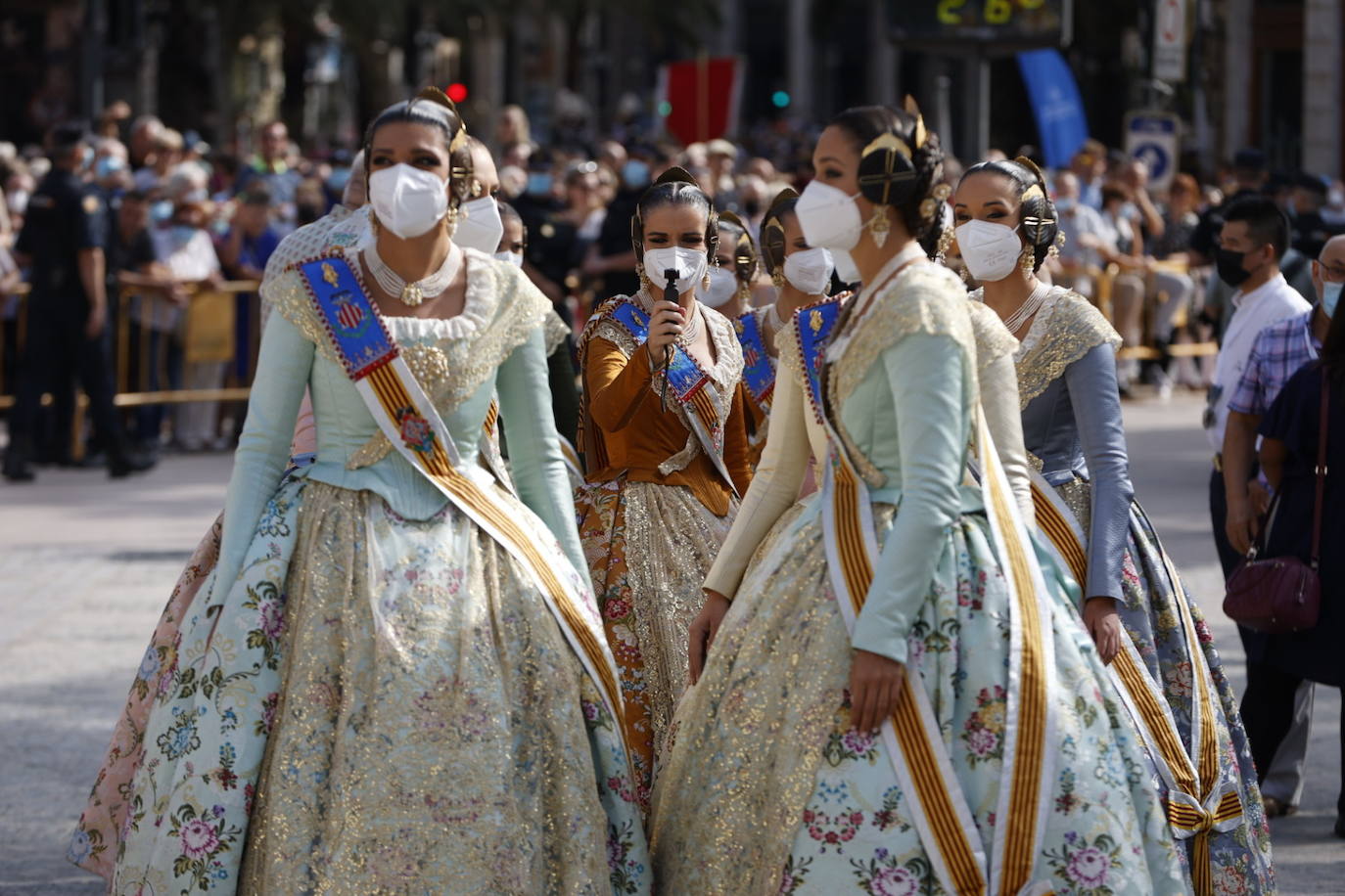 Fotos: Procesión cívica de Valencia por el 9 d&#039;Octubre de 2021