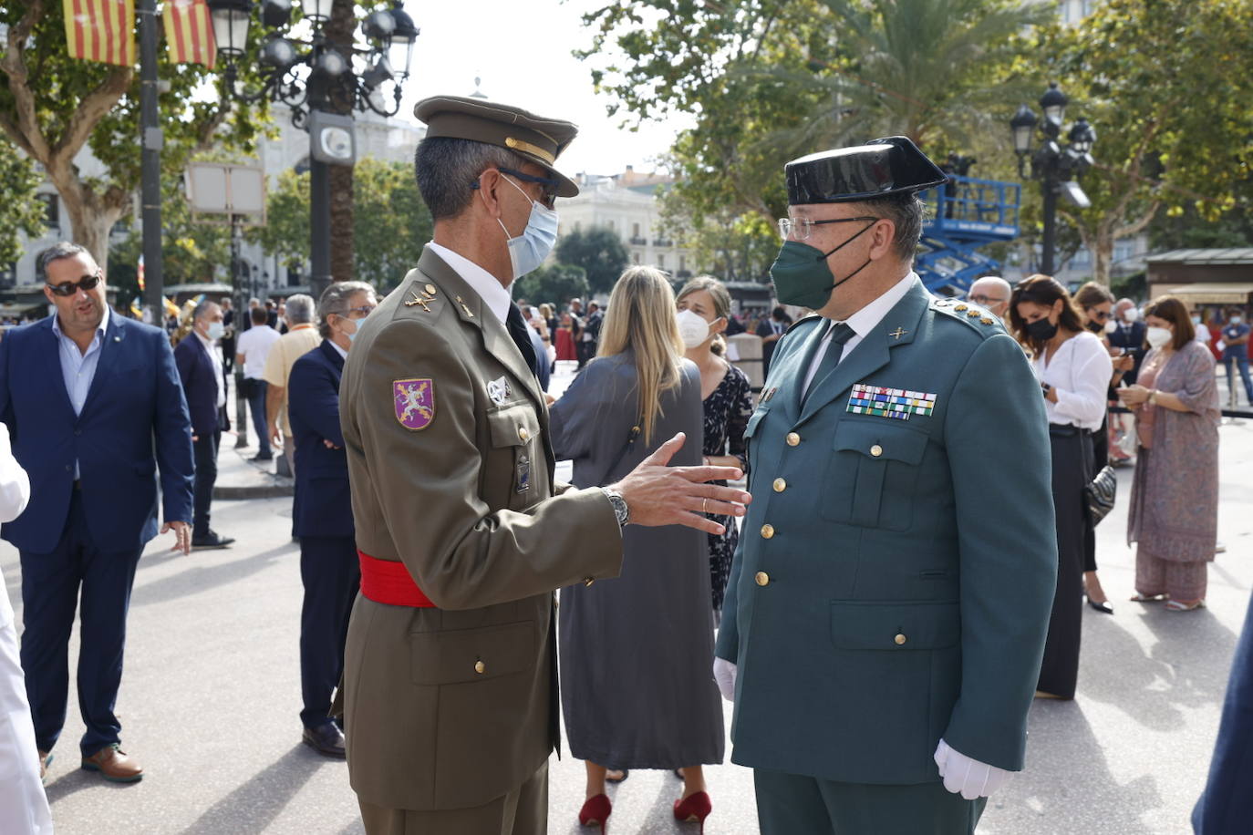 Fotos: Procesión cívica de Valencia por el 9 d&#039;Octubre de 2021