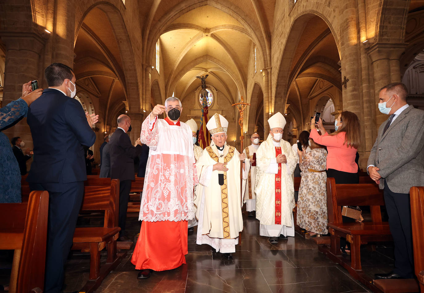 Fotos: El Te Deum del 9 d&#039;Octubre 2021 en la Catedral de Valencia