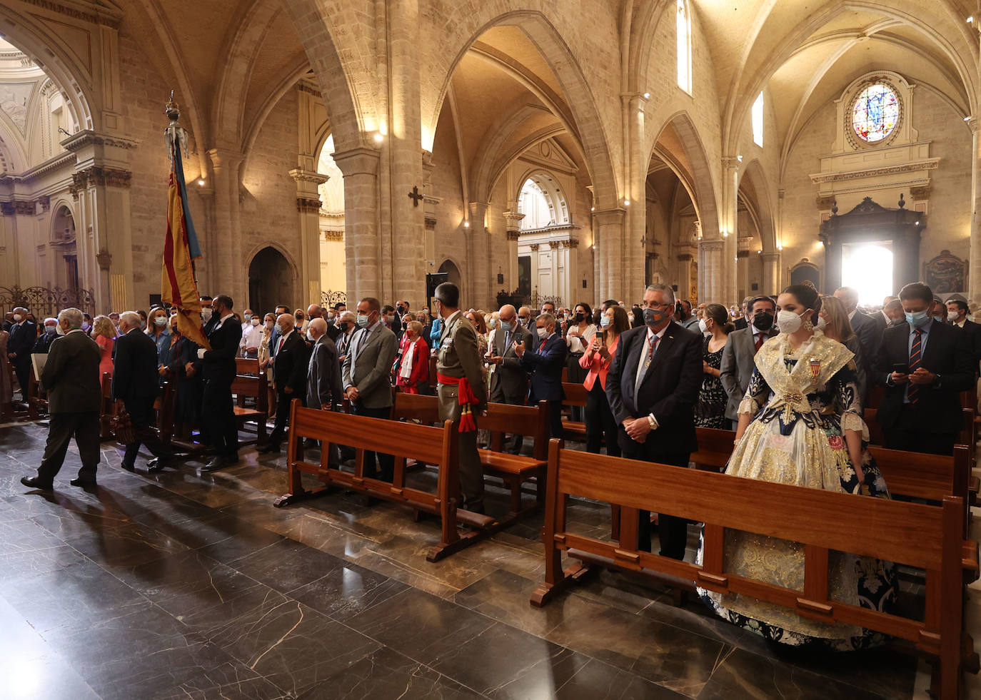 Fotos: El Te Deum del 9 d&#039;Octubre 2021 en la Catedral de Valencia