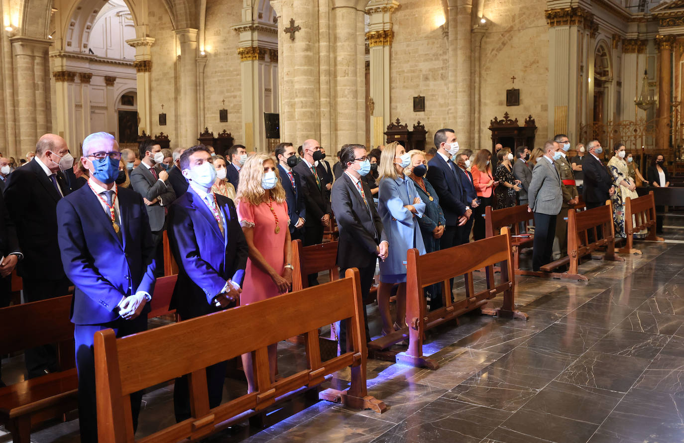 Fotos: El Te Deum del 9 d&#039;Octubre 2021 en la Catedral de Valencia