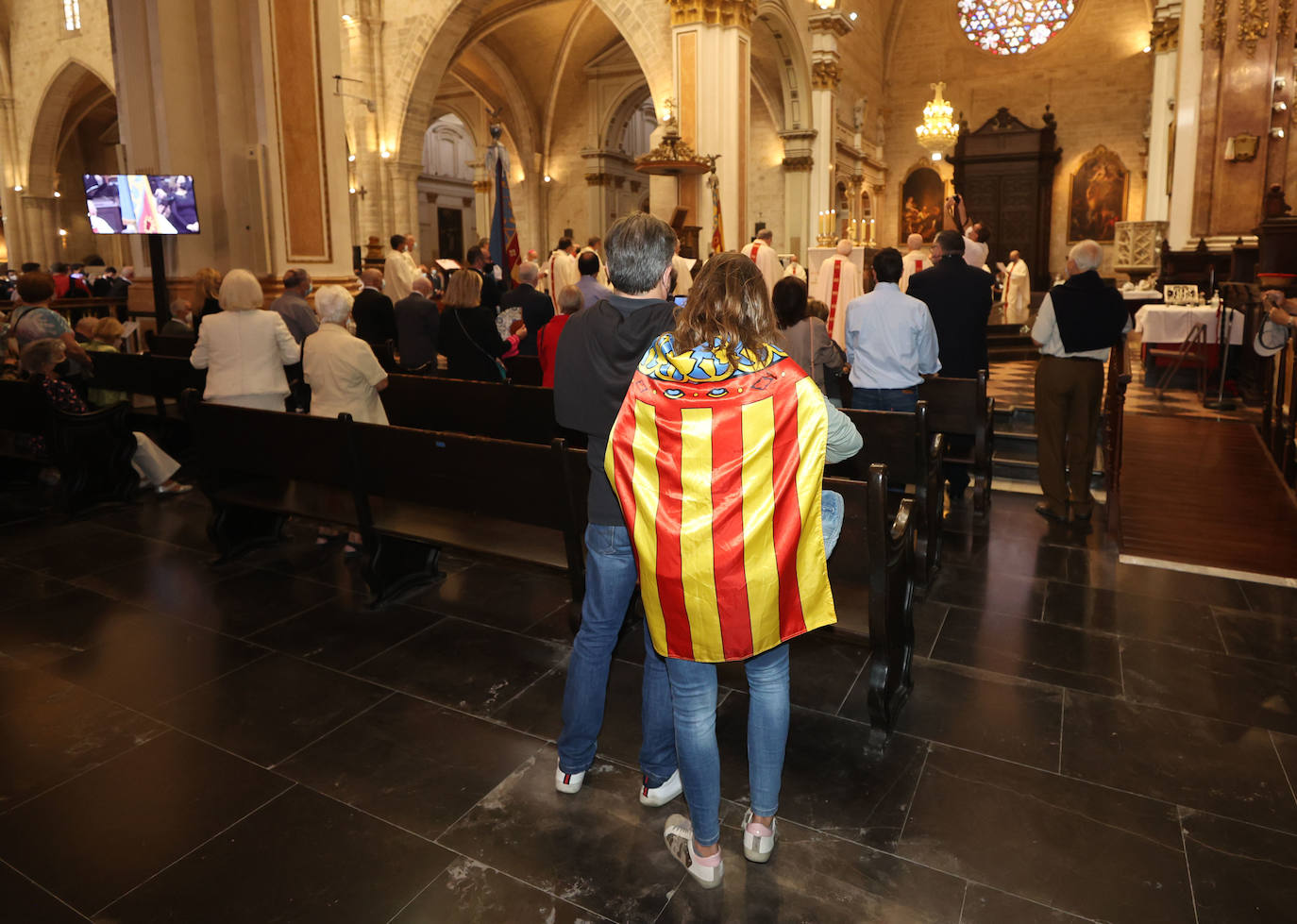 Fotos: El Te Deum del 9 d&#039;Octubre 2021 en la Catedral de Valencia