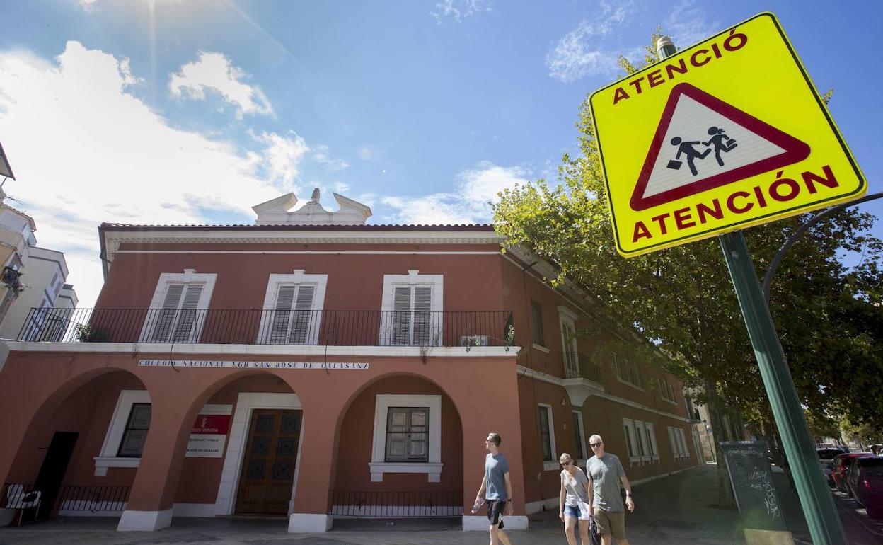 Colegio San José de Calasanz de Valencia, incluido en el listado de grandes actuaciones. 