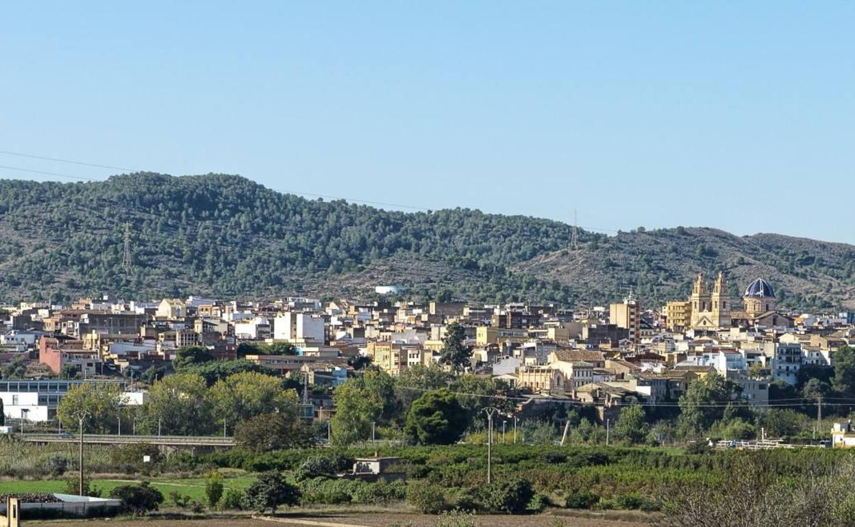 Panorámica de Riba-roja de Túria. 