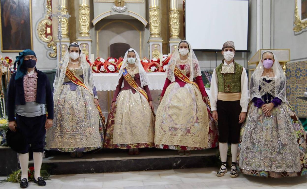 Las Fallas de Alaquàs honran a la Mare de Déu de l'Olivar