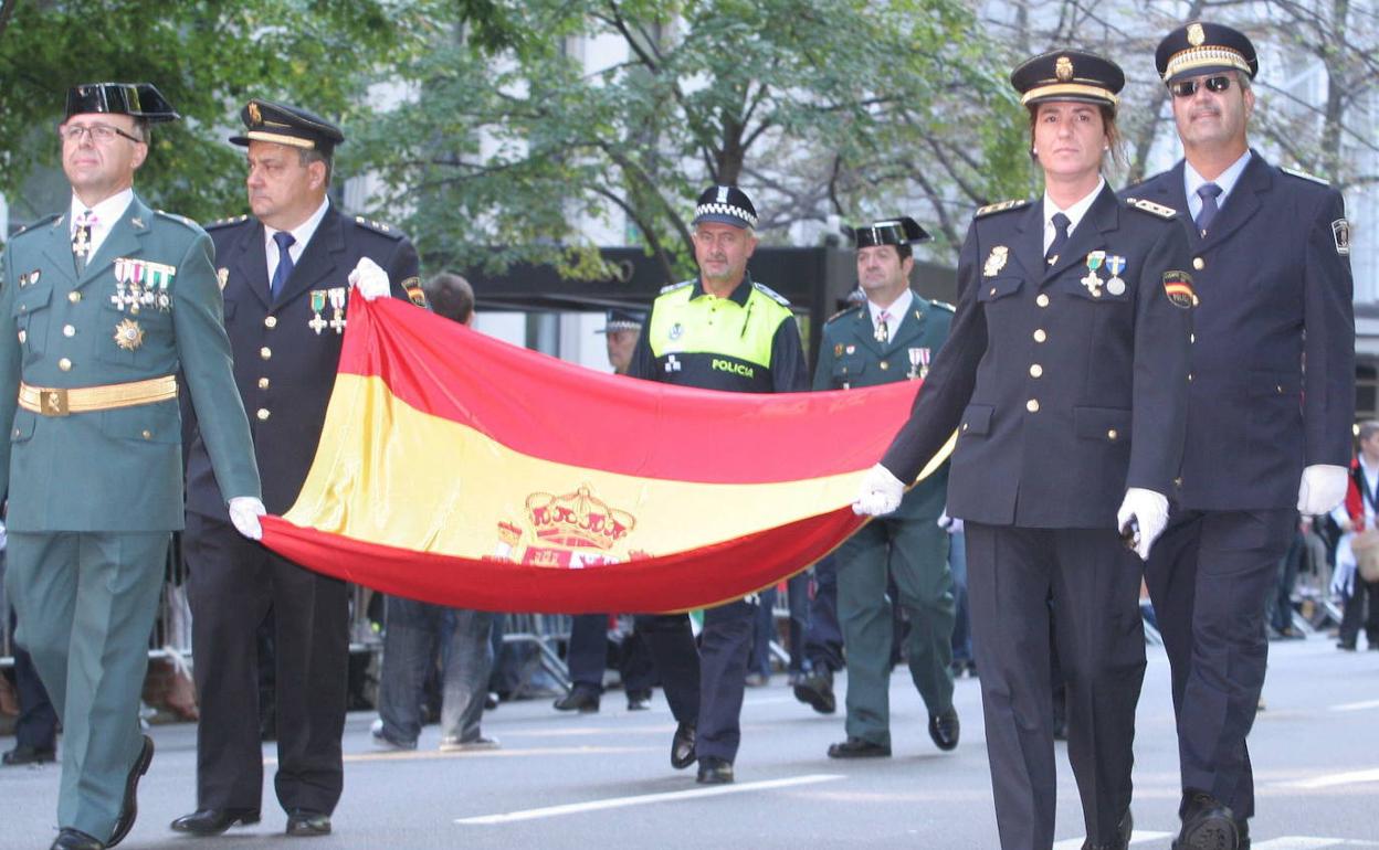 Una imagen del desfile. 