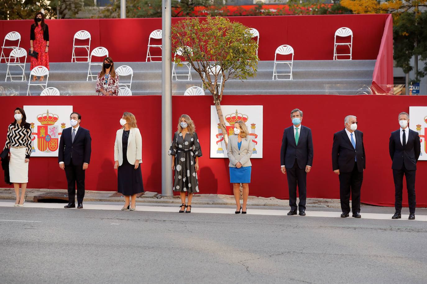 Fotos: Desfile militar por el Día de la Hispanidad 2021, en imágenes