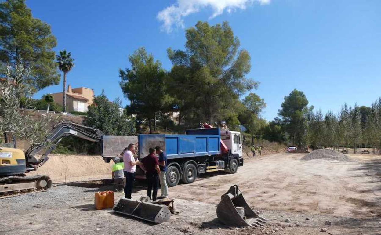 Las obras de la nueva pista ya han arrancado