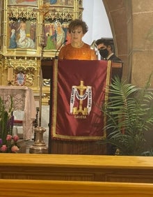 Imagen secundaria 2 - Presentación de Mari Carmen Sarrió como Madrina de la Semana Santa de Gandia