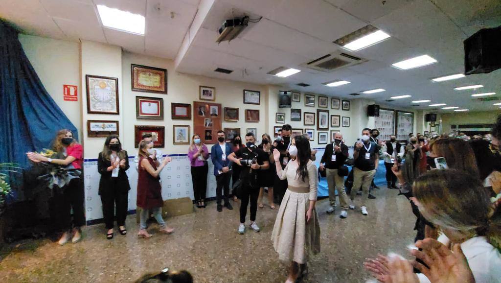 La joven Carmen Martín Carbonell, de la Falla Poeta Alberola-Totana, y la niña Nerea López Mestre de Falla Ingeniero José Sirera-Pío IX, son las nuevas Fallera Mayor y Fallera Mayor Infantil de València del año 2022, según ha anunciado el alcalde, Joan Ribó en el acto de #LaTelefonada2022. 