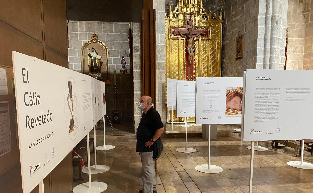 Exposición en la Colegiata de Gandia. 