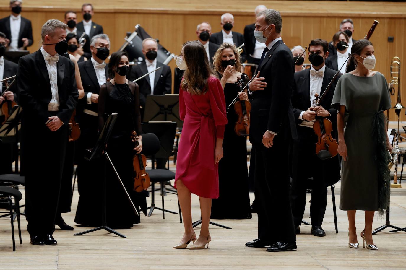 Fotos: La princesa Leonor, protagonista en el concierto de los Premios Princesa de Asturias