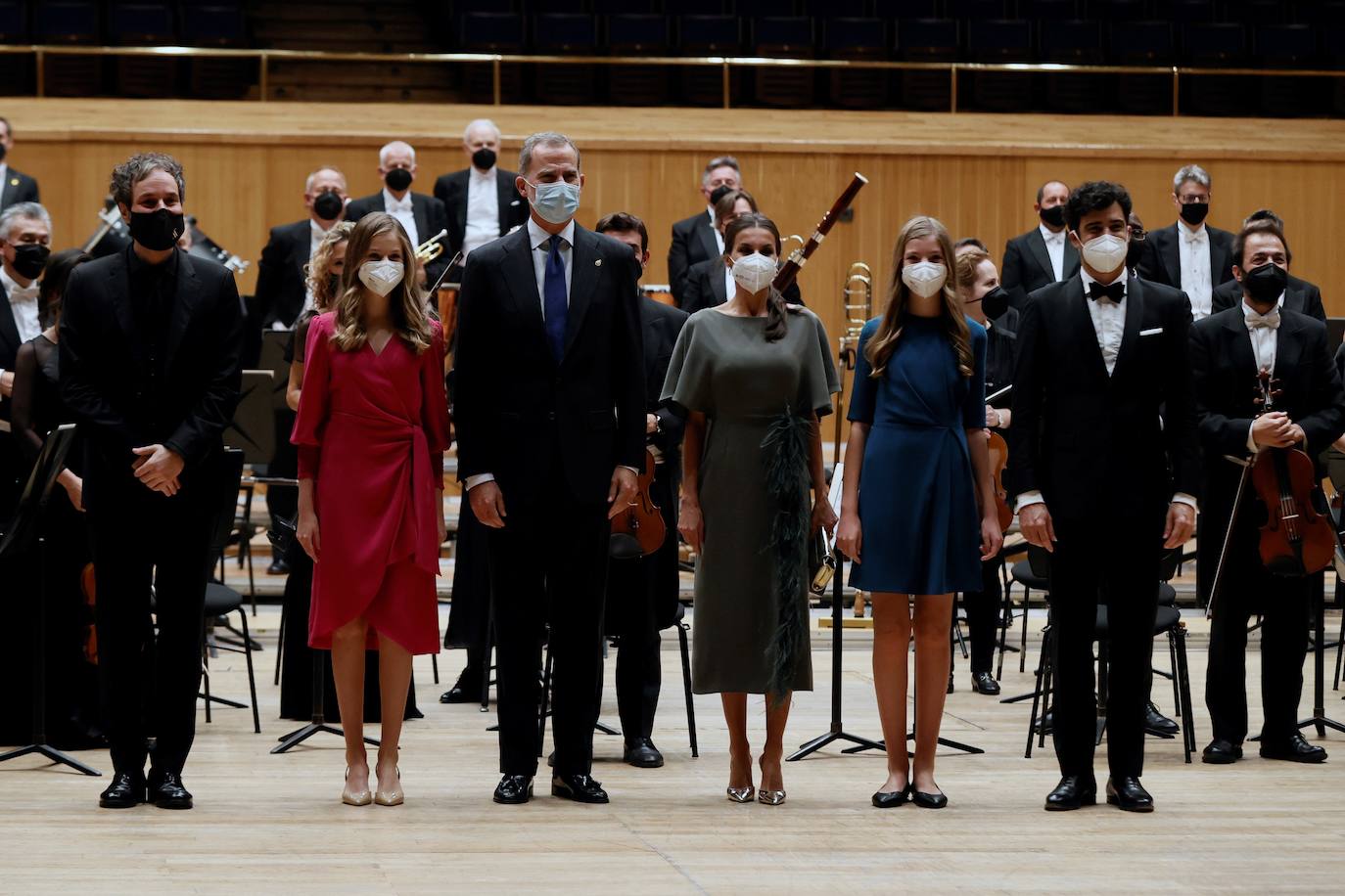 Fotos: La princesa Leonor, protagonista en el concierto de los Premios Princesa de Asturias