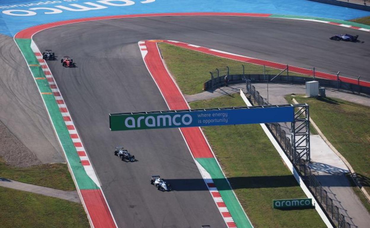 Imagen del Circuito de las Américas en Austin. 