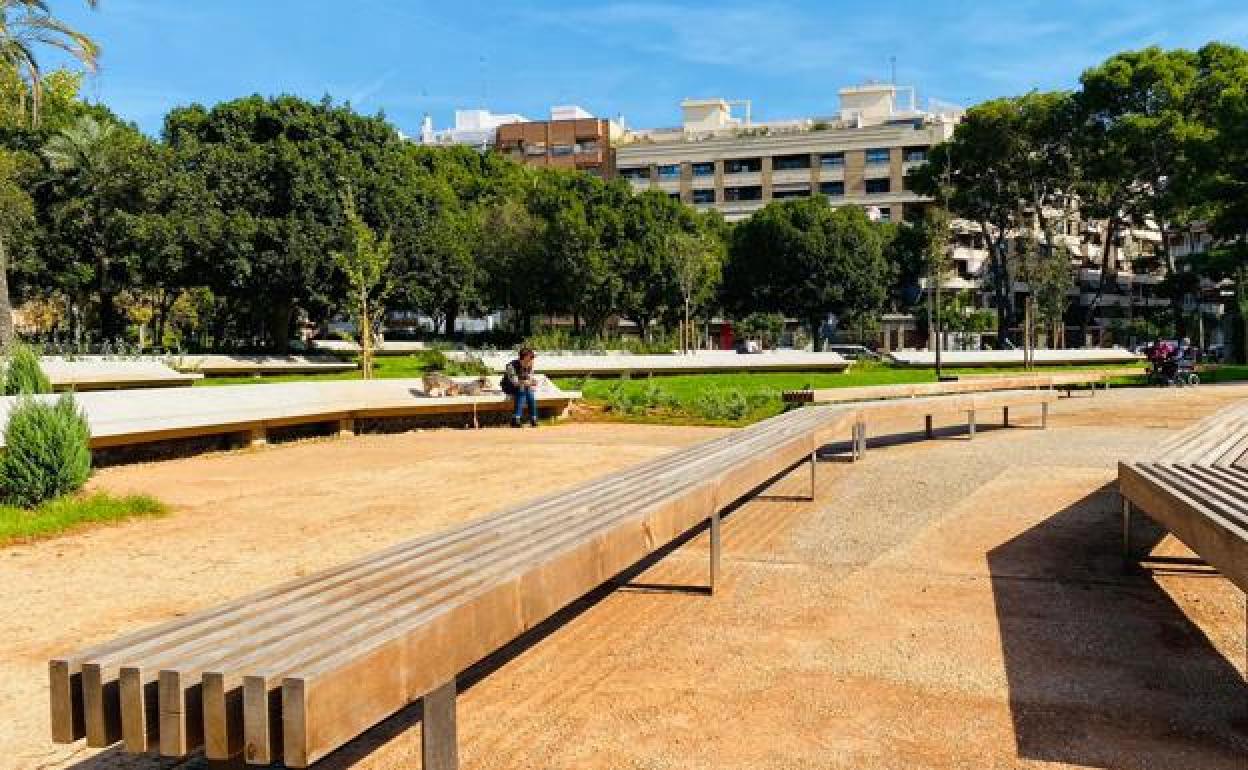 El nuevo Parque del Oeste, tras la remodelación. 