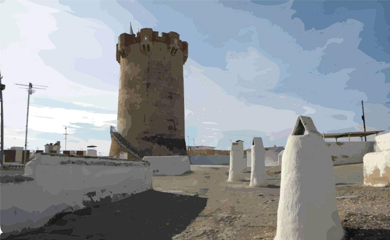 El entorno de la Torre y las cuevas. 