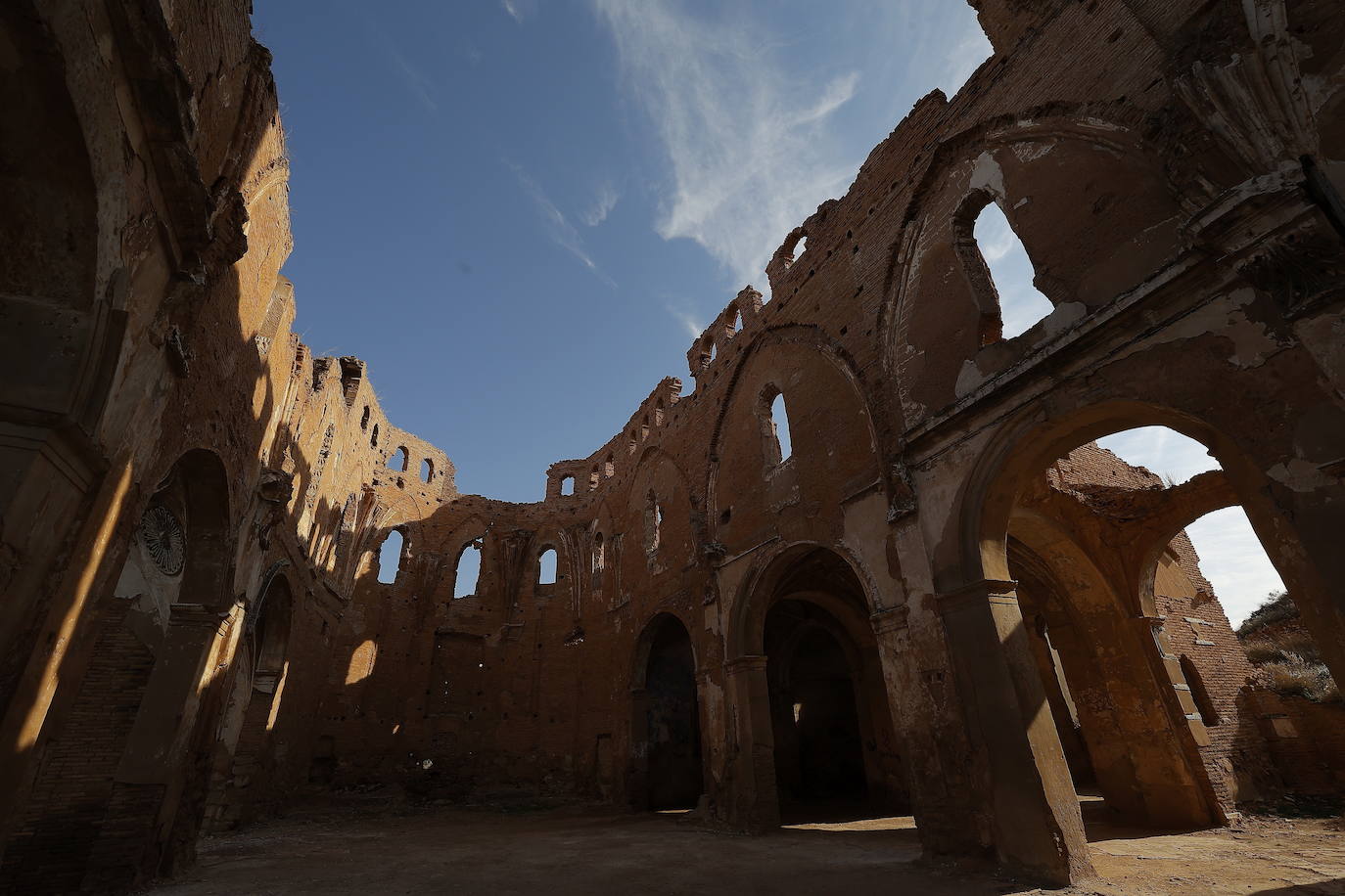 Belchite, un pueblo en ruinas inquietante