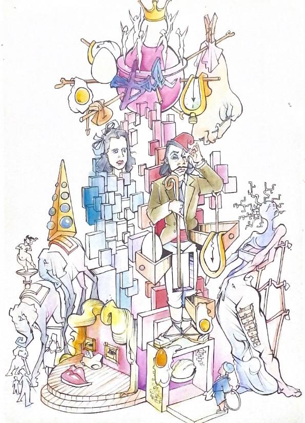 'Homenatge a Dalí', J.P. Nebot