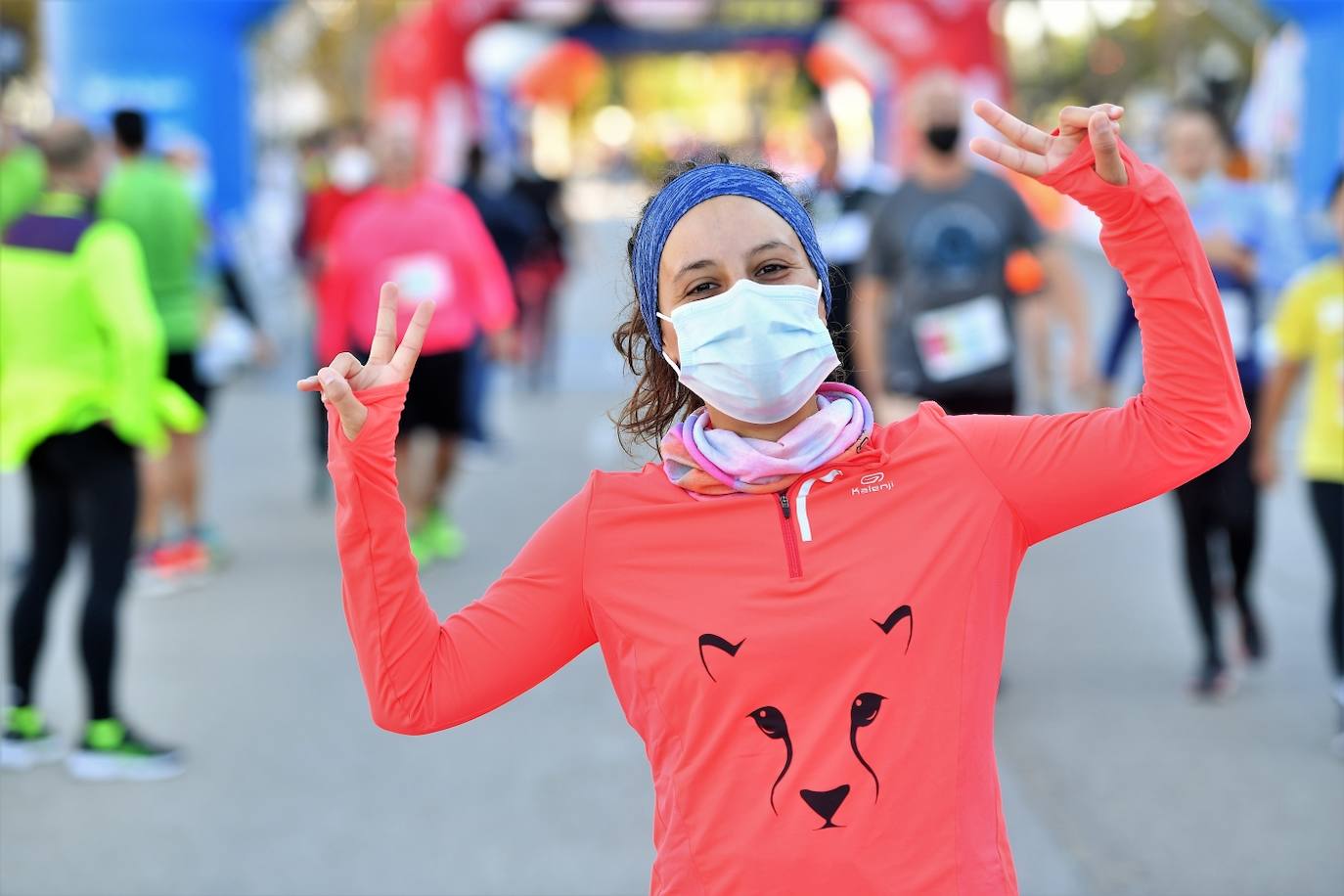 En la Volta a Peu por la Discapacidad ha habido una marcha a pie y otra corriendo y actividades especiales al acabar las pruebas, que se han desarrollado en un circuito de 4,5 kilómetros 