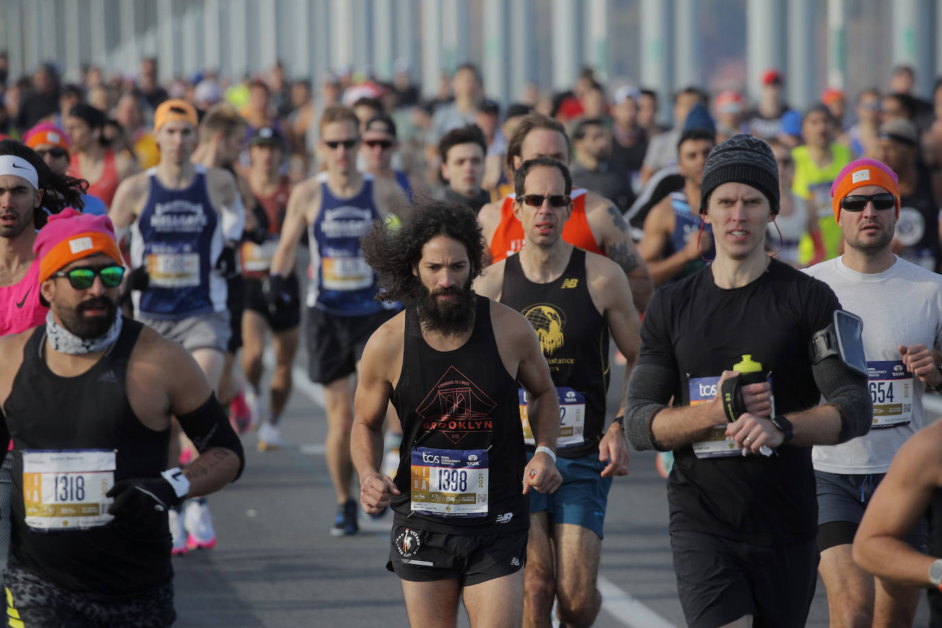 Fotos Maratón Nueva York: Las mejores fotografías del Maratón de Nueva York 2021