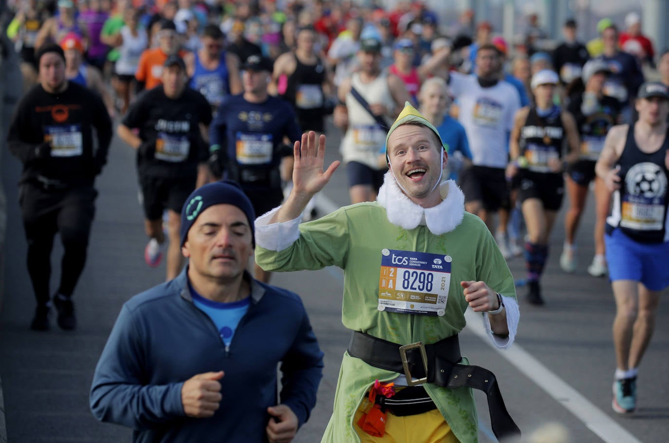 Fotos Maratón Nueva York: Las mejores fotografías del Maratón de Nueva York 2021