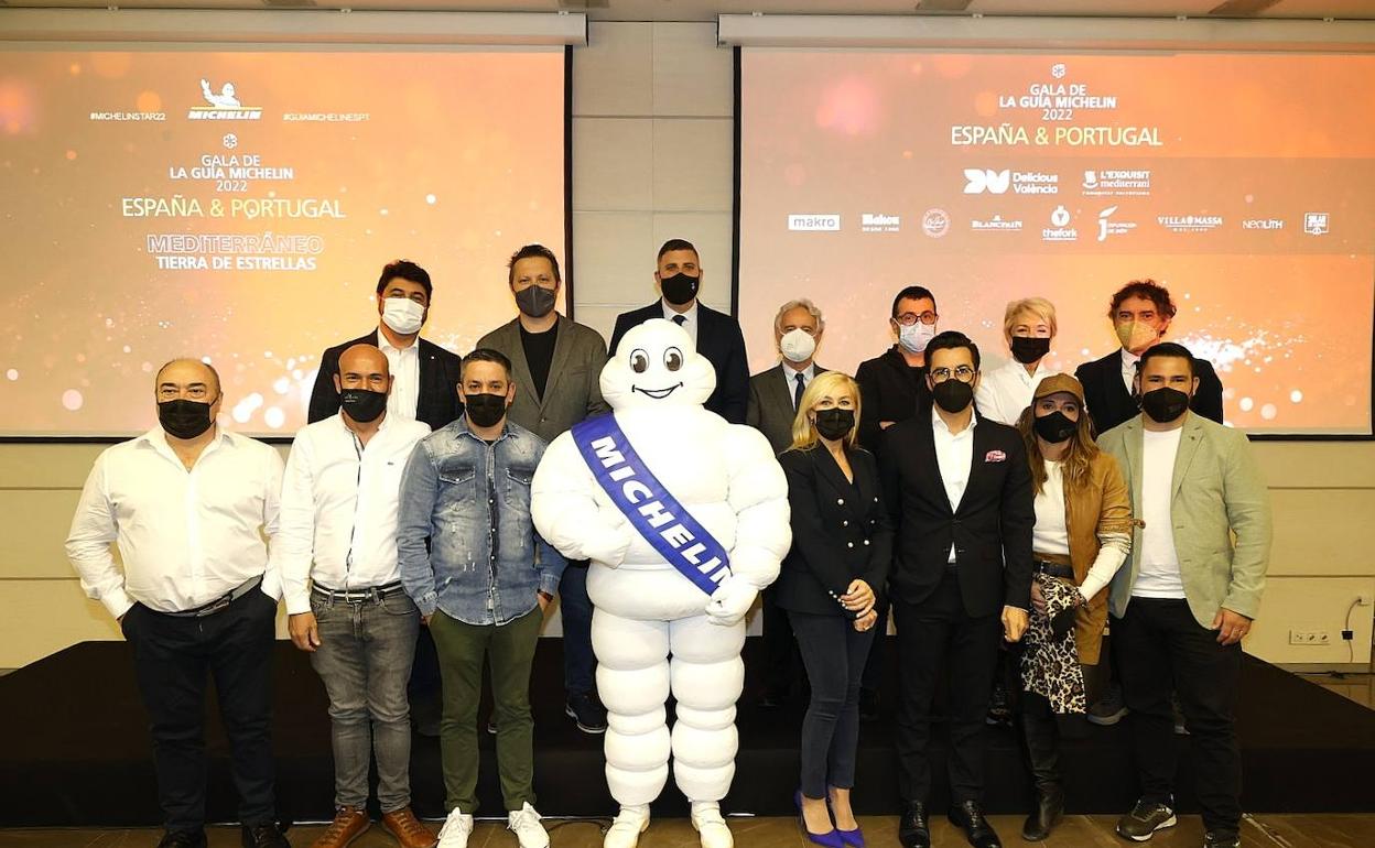 Presentación de la gala Michelín en Valencia. 