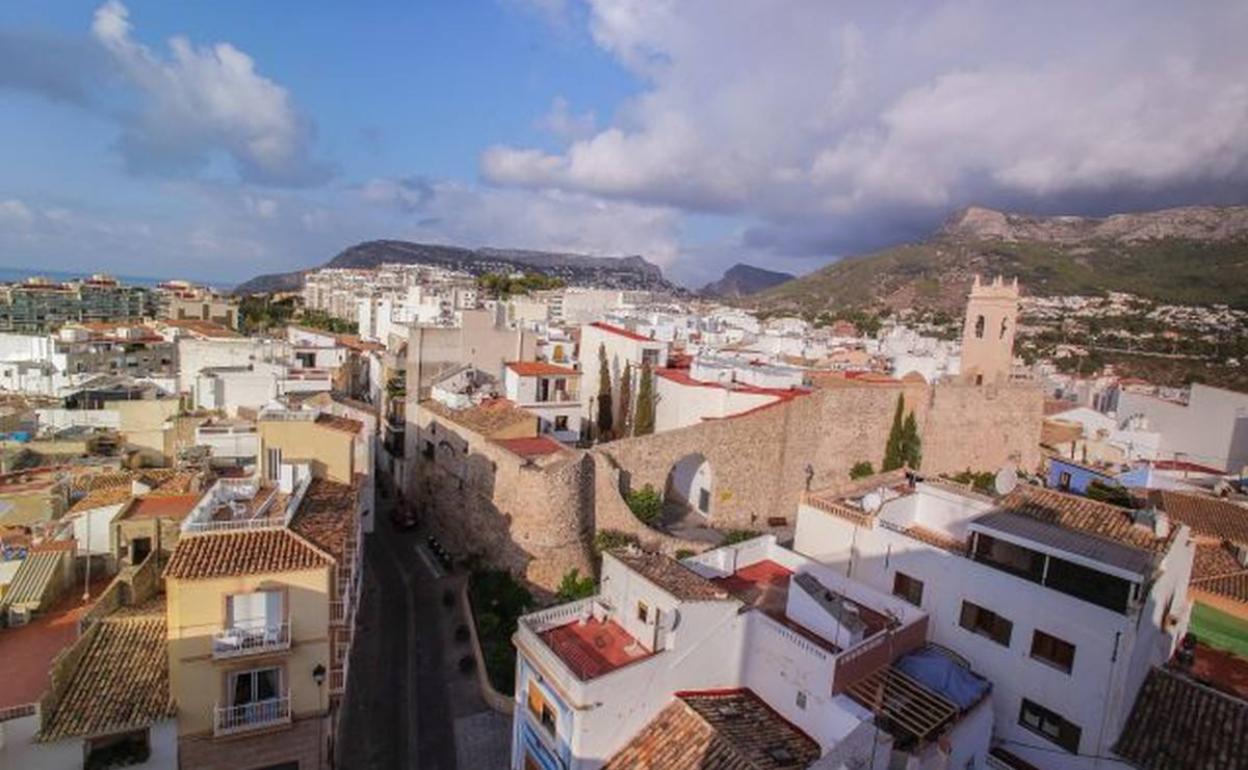 Vista del municipio de Calp. 