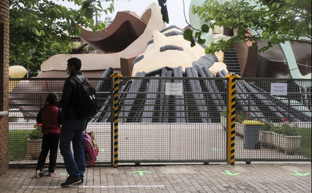 Exterior del Gulliver, cerrado desde el pasado mayo. 