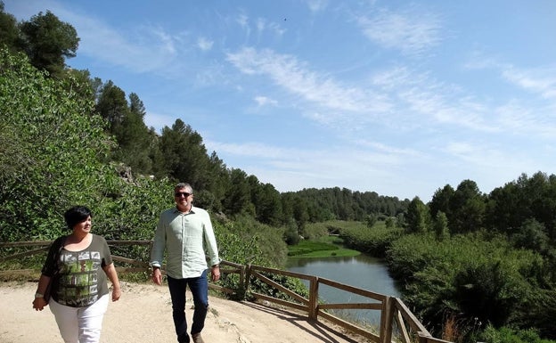 El paraje presenta unas vistas espectaculares tanto para el que pasea como para el deportista