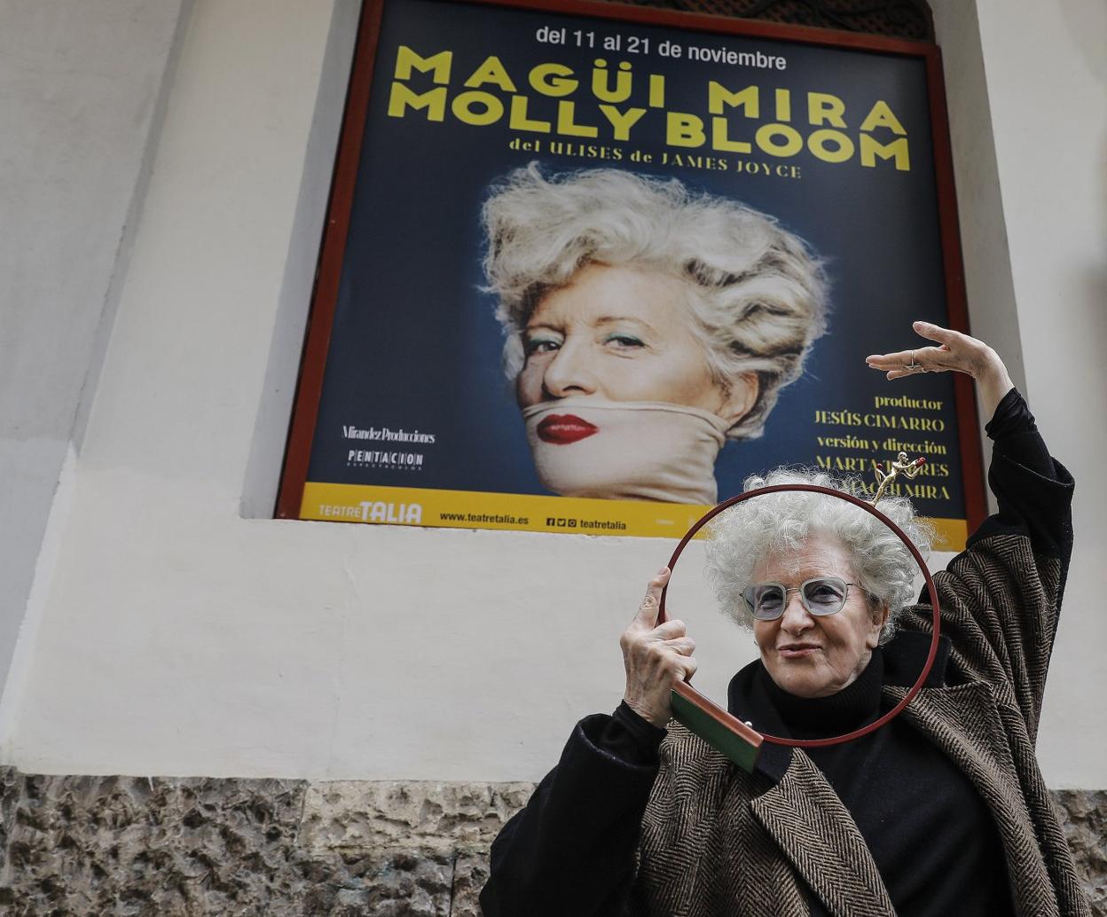 Magüi Mira, la Molly Bloom del 'Ulises' de Joyce
