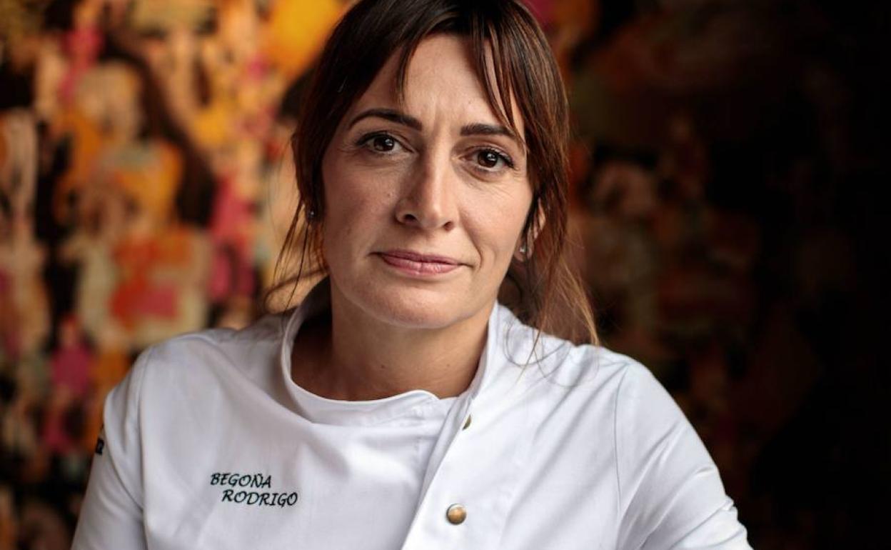 Begoña Rodrigo ha encontrado la cocina con la que se siente cómoda, apegada a la tierra. 