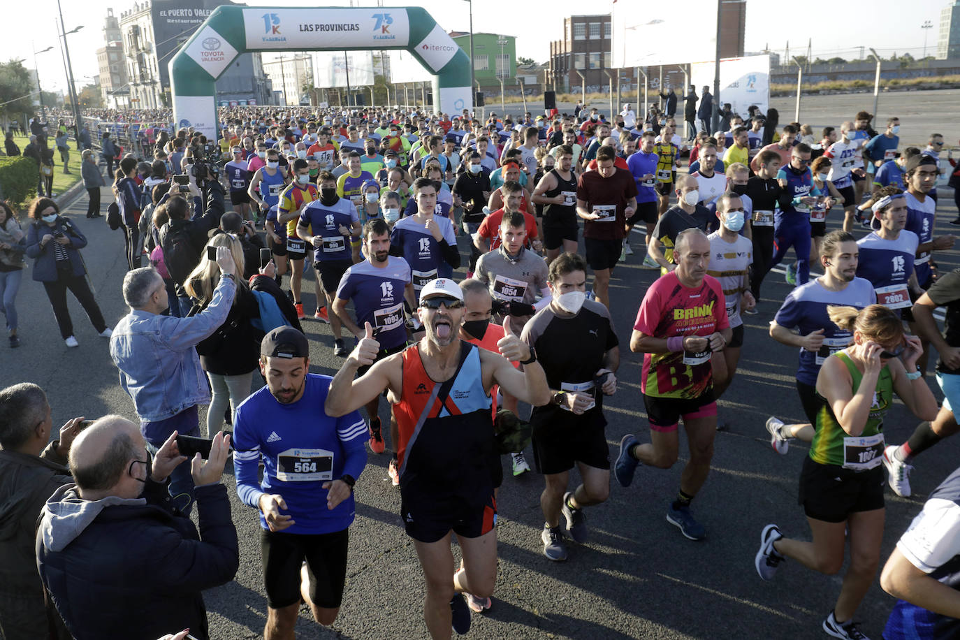 Fotos: Todas las imágenes de la 7,5 y 15K Abierta al Mar 2021