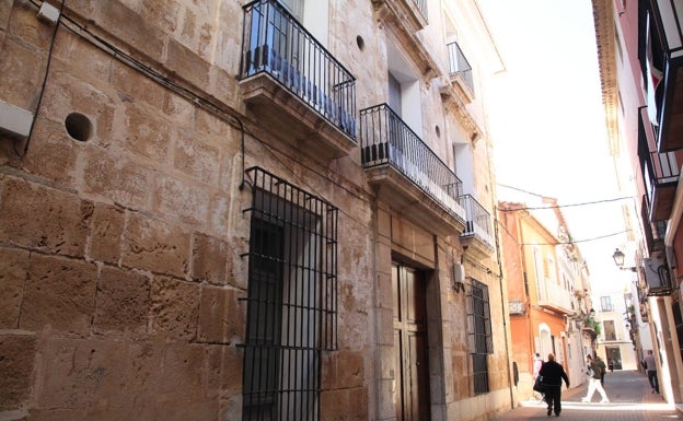 La Casa de la Marquesa Valero de Palma, que en breve abrirá sus puertas en Dénia. 