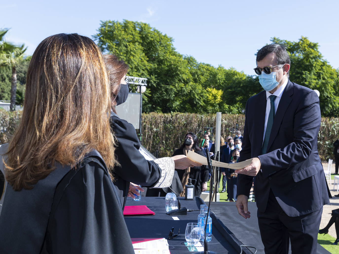 Este sábado fue una jornada de celebración en la Masia Xamandreu con la jura de nuevos letrados y con el acto de homenaje de los 25 años de colegiación del Ilustre Colegio de Abogados de Valencia (ICAV).