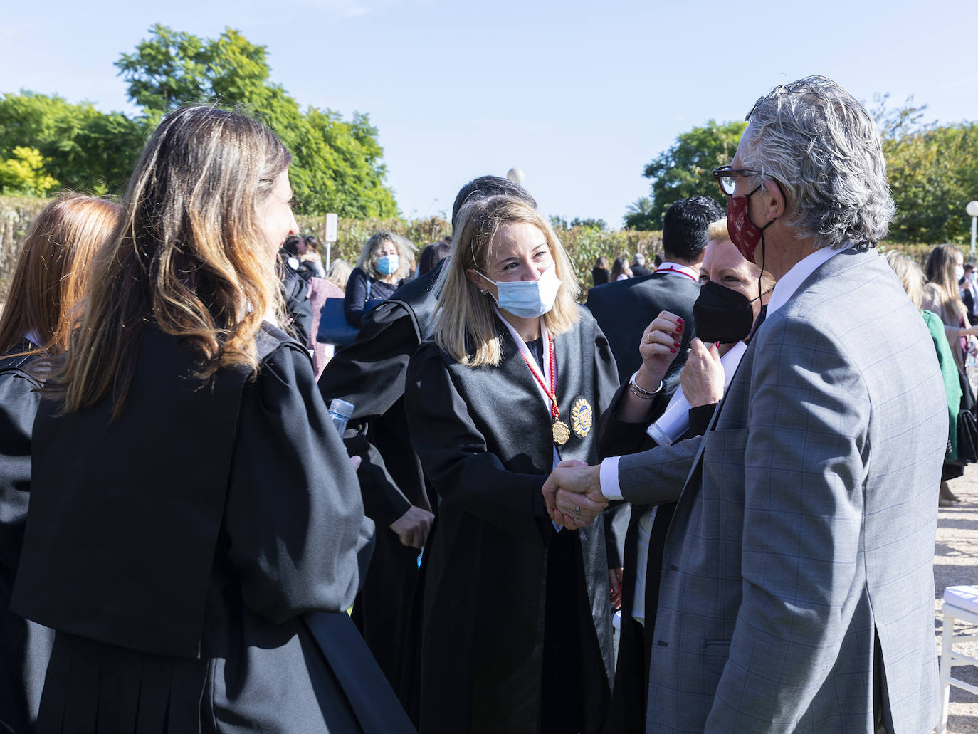 Este sábado fue una jornada de celebración en la Masia Xamandreu con la jura de nuevos letrados y con el acto de homenaje de los 25 años de colegiación del Ilustre Colegio de Abogados de Valencia (ICAV).