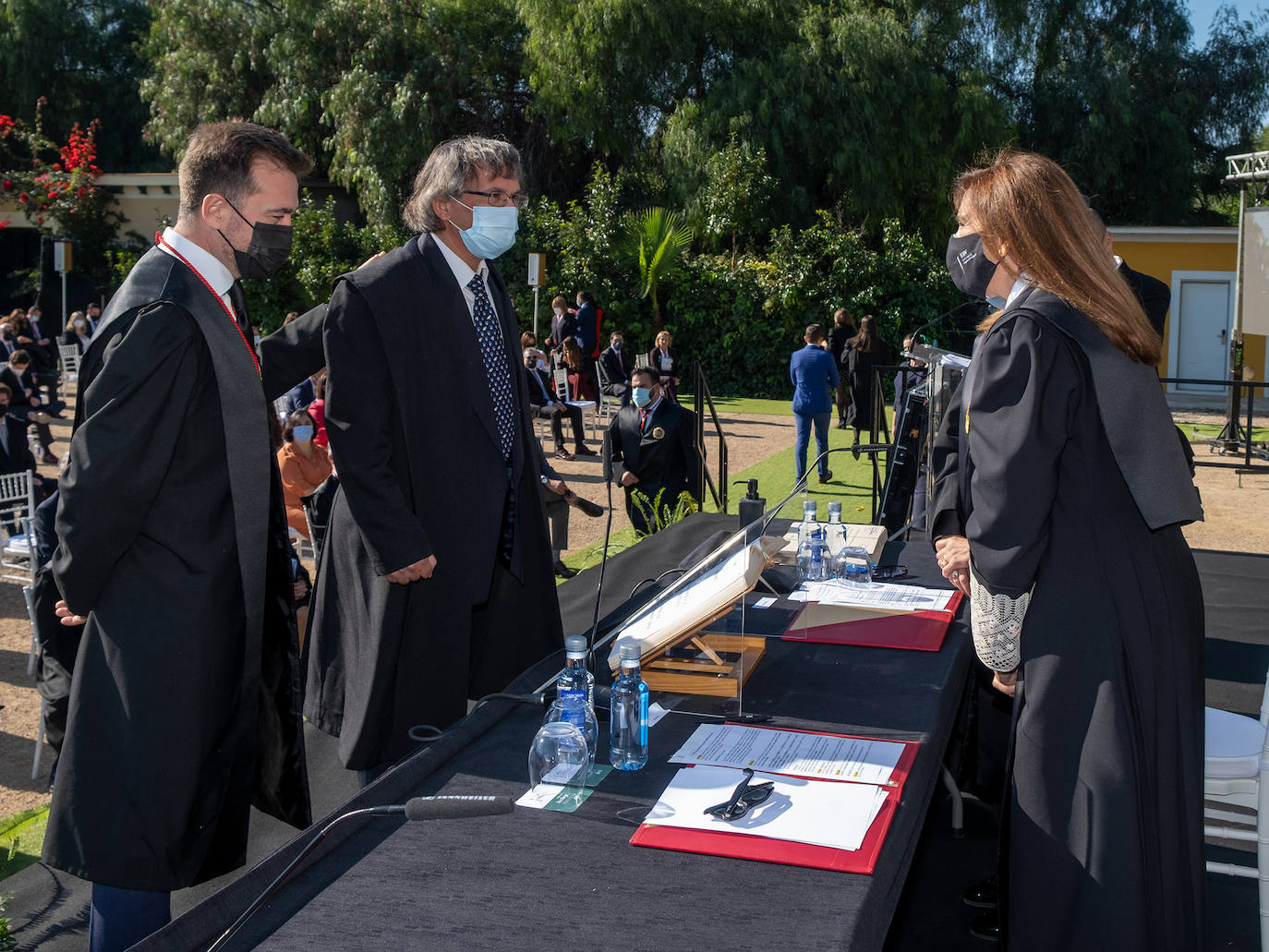 Este sábado fue una jornada de celebración en la Masia Xamandreu con la jura de nuevos letrados y con el acto de homenaje de los 25 años de colegiación del Ilustre Colegio de Abogados de Valencia (ICAV).