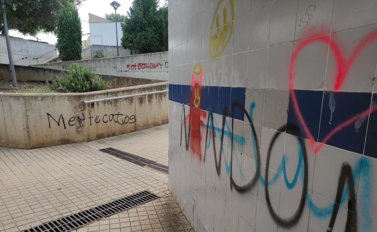 Uno de los puntos del barrio de Algemesí.