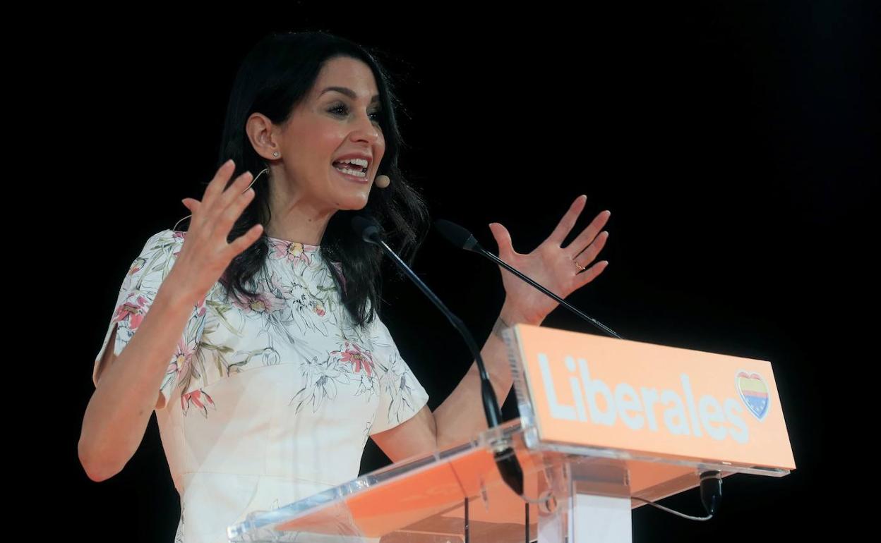 Inés Arrimadas, presidenta de Ciudadanos. 