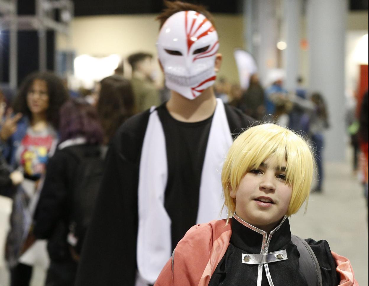 Asistentes al último Salón de Cómic de Feria Valencia. jesús signes