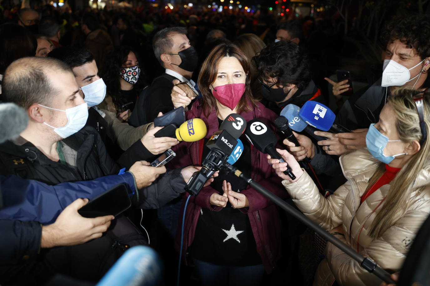 Fotos: Manifestación en Valencia contra la infrafinanciación de la Comunitat