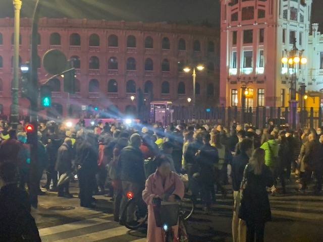 Fotos: Manifestación en Valencia contra la infrafinanciación de la Comunitat