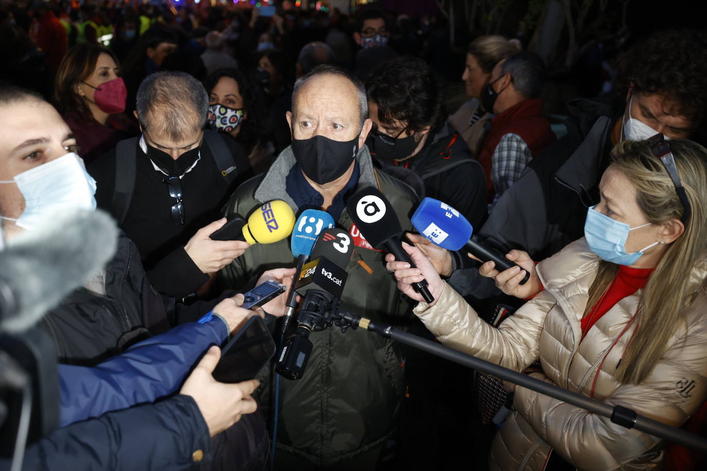 Fotos: Manifestación en Valencia contra la infrafinanciación de la Comunitat