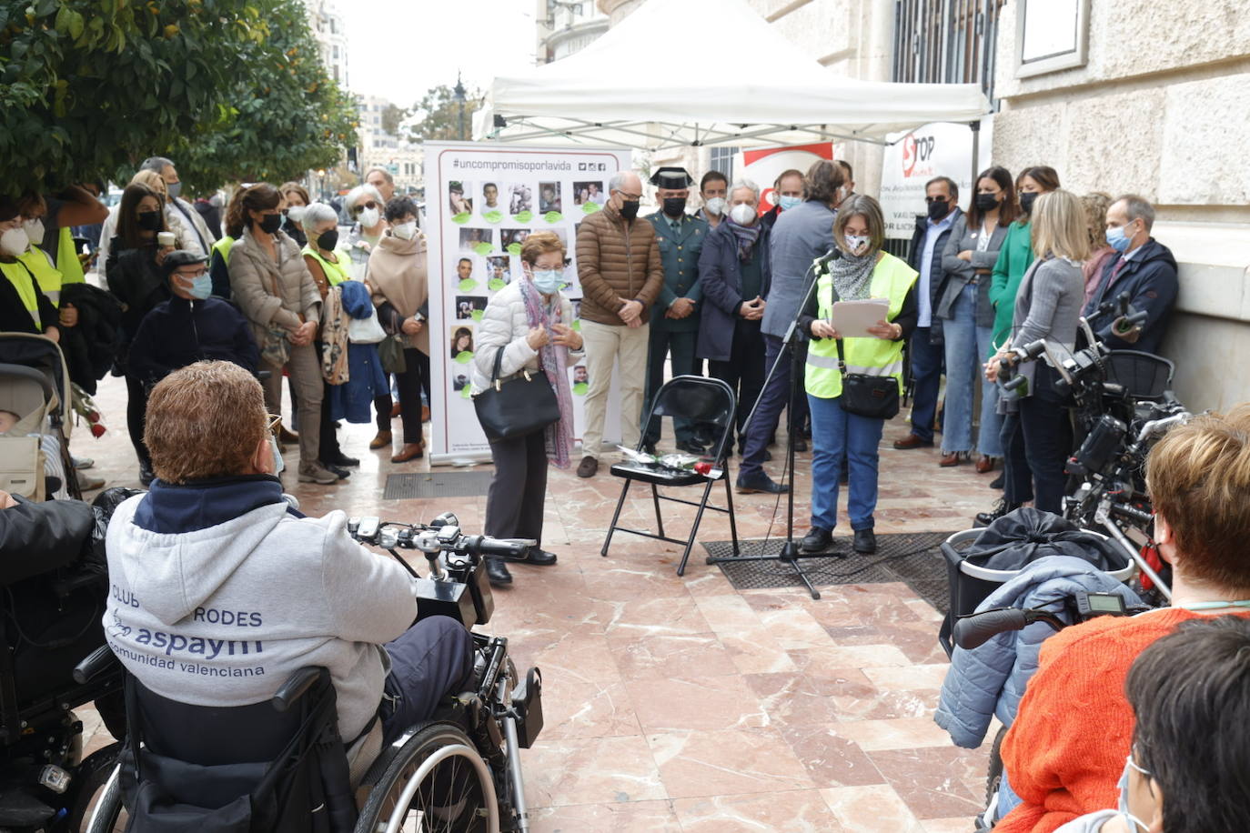 Acto de 'Stop Accidentes' este domingo.