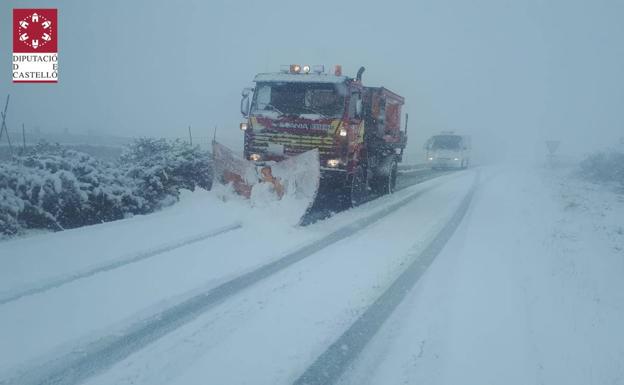 Galería. La nieve ha teñido medio España de blanco. 