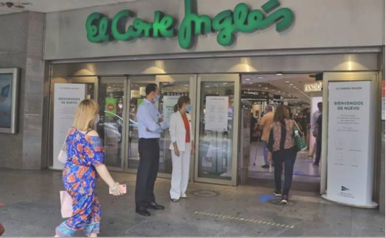 Un centro de El Corte Inglés. 