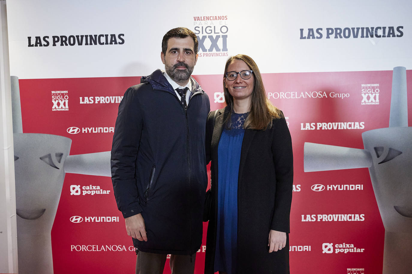 Alberto Rallo, redactor de Tribunales, junto a Beatriz de Zúñiga, jefa de Arte. 