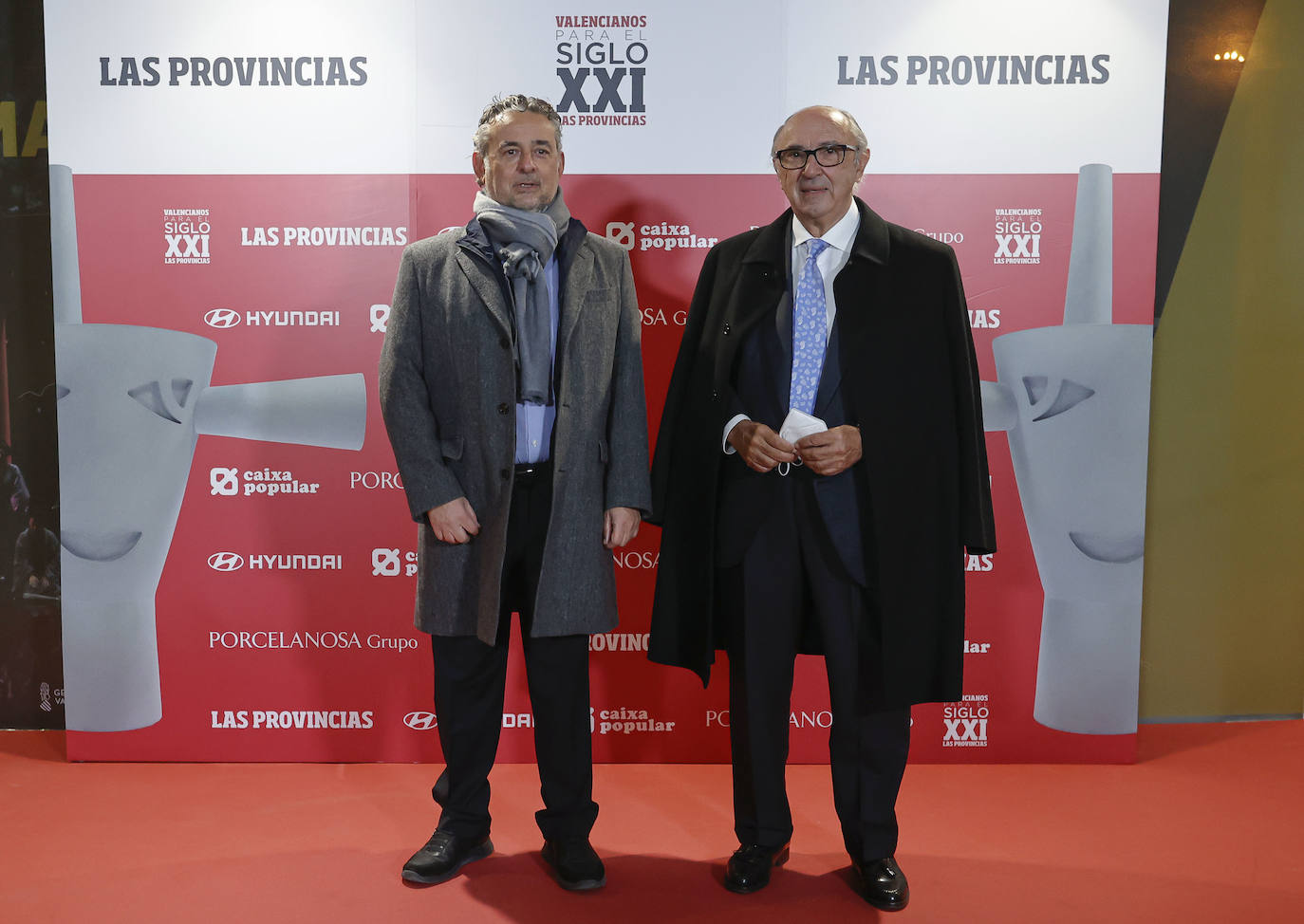 El periodista y columnista Paco Lloret con Pedro Toledano.