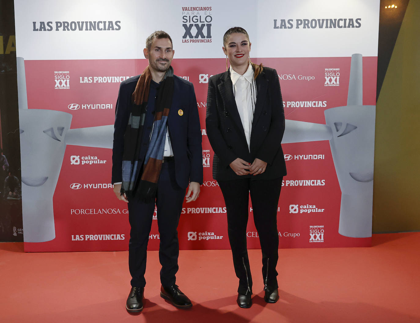 El vicealcalde de Valencia, Sergi Campillo, junto a la consellera de Agricultura, Mireia Molla, tampoco quisieron perderse la gala de entrega de premios de LAS PROVINCIAS.