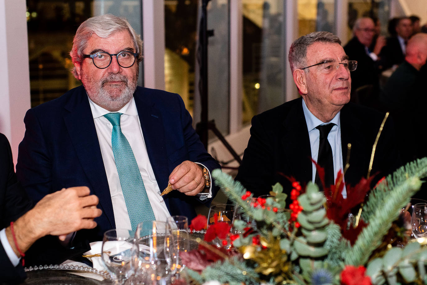 El director regional de COPE Comunidad Valenciana, Sergio Peláez, y el delegado de La Razón, Iñaki Zaragüeta.